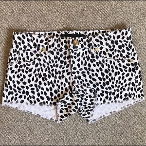 printed juicy couture shorts